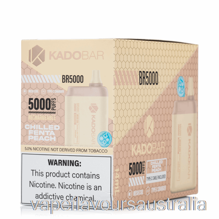 Vape Flavours Australia [5-Pack] Kado Bar BR5000 Disposable